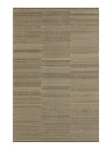 Armadillo Selva Rug in Silt, additional view 5 of the handwoven afghan wool kilim rug