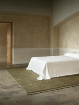 Armadillo Mojave Rug in Laurel, detail of the jute weave and texture