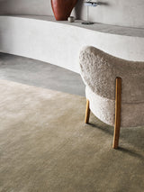 Armadillo Eden Rug in Verona, hand-knotted wool rug shown in a room setting