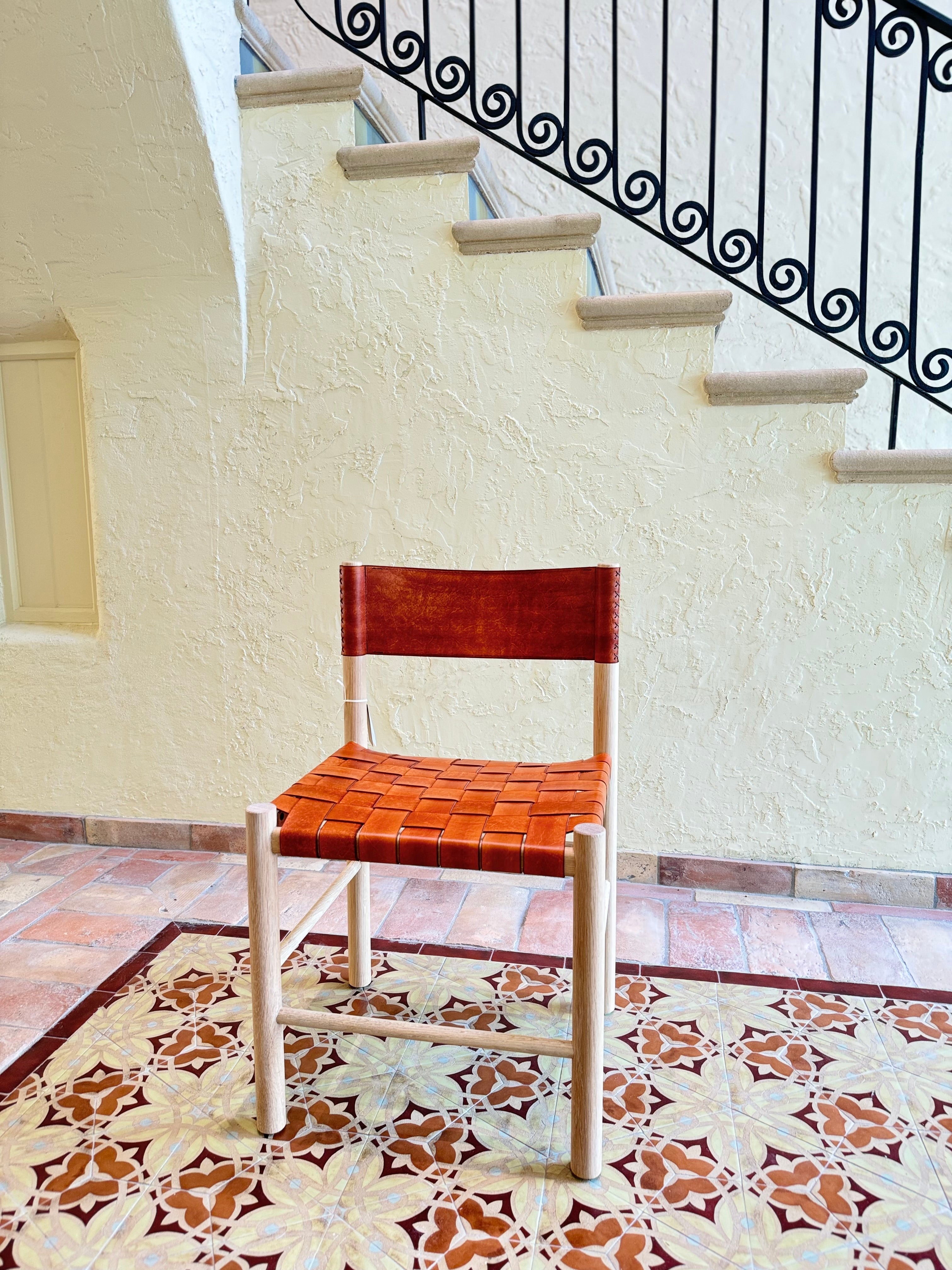 Flag Chair - White Oak