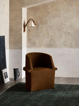 Armadillo Agra Rug in Juniper, detail of the wool weave and texture