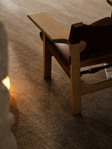 Armadillo Sagrada Rug in Breccia, detail of the wool weave and texture