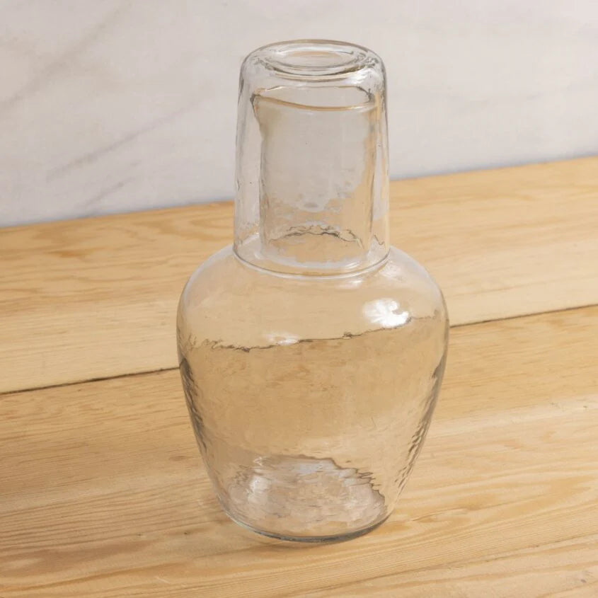 Pebble Glass Bedside Carafe
