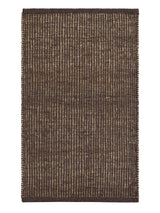 Armadillo Grange Nook Rug in Natural & Bison, a second view of the handwoven wool and jute rug in a styled interior