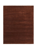 Armadillo Agra Rug in Burnt Umber, additional view 7 of the hand-knotted wool rug