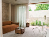 Armadillo Meadow Rug in Driftwood, detail of the wool weave and texture