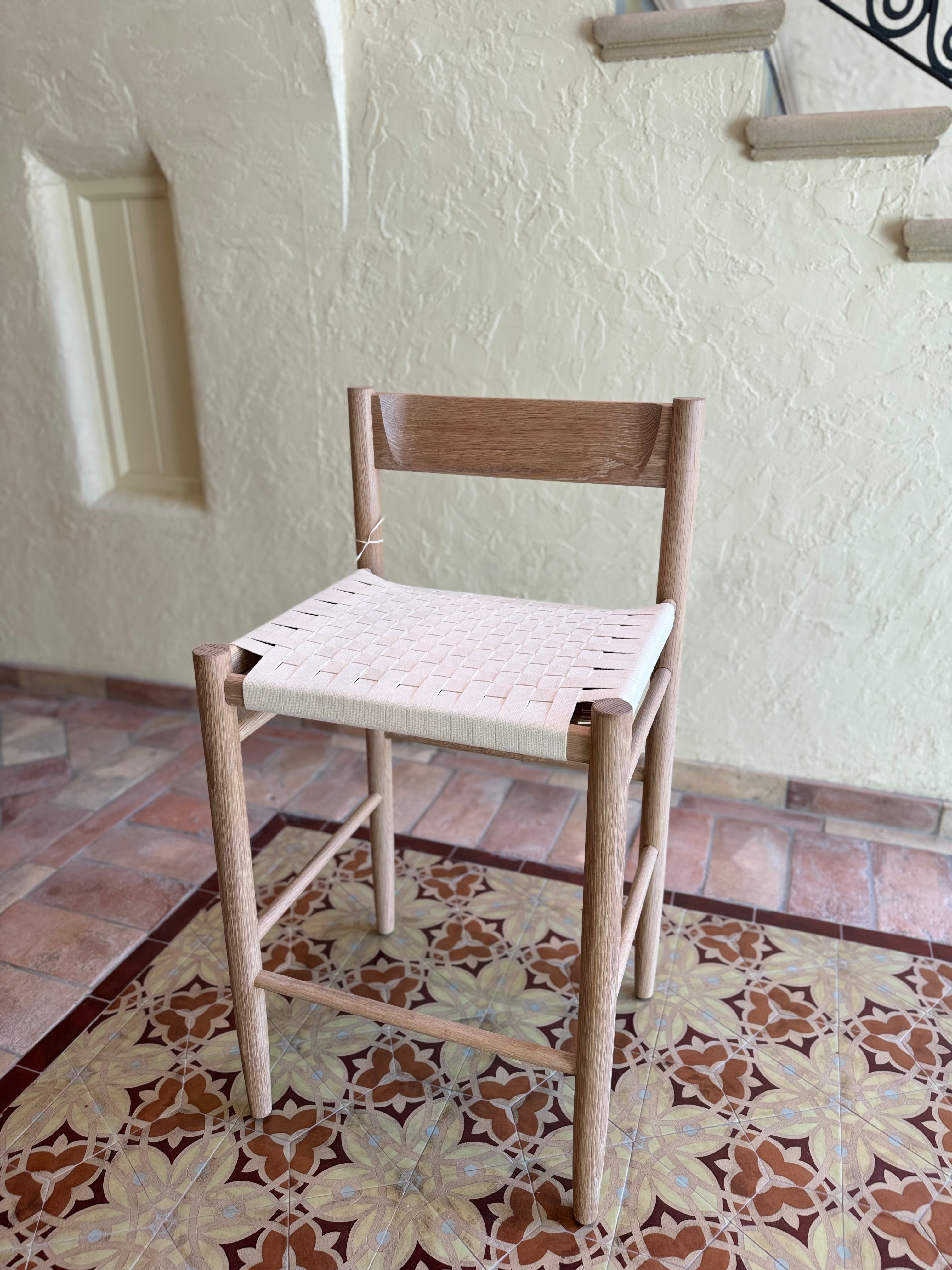 Gaon Counter Stool - White Oak