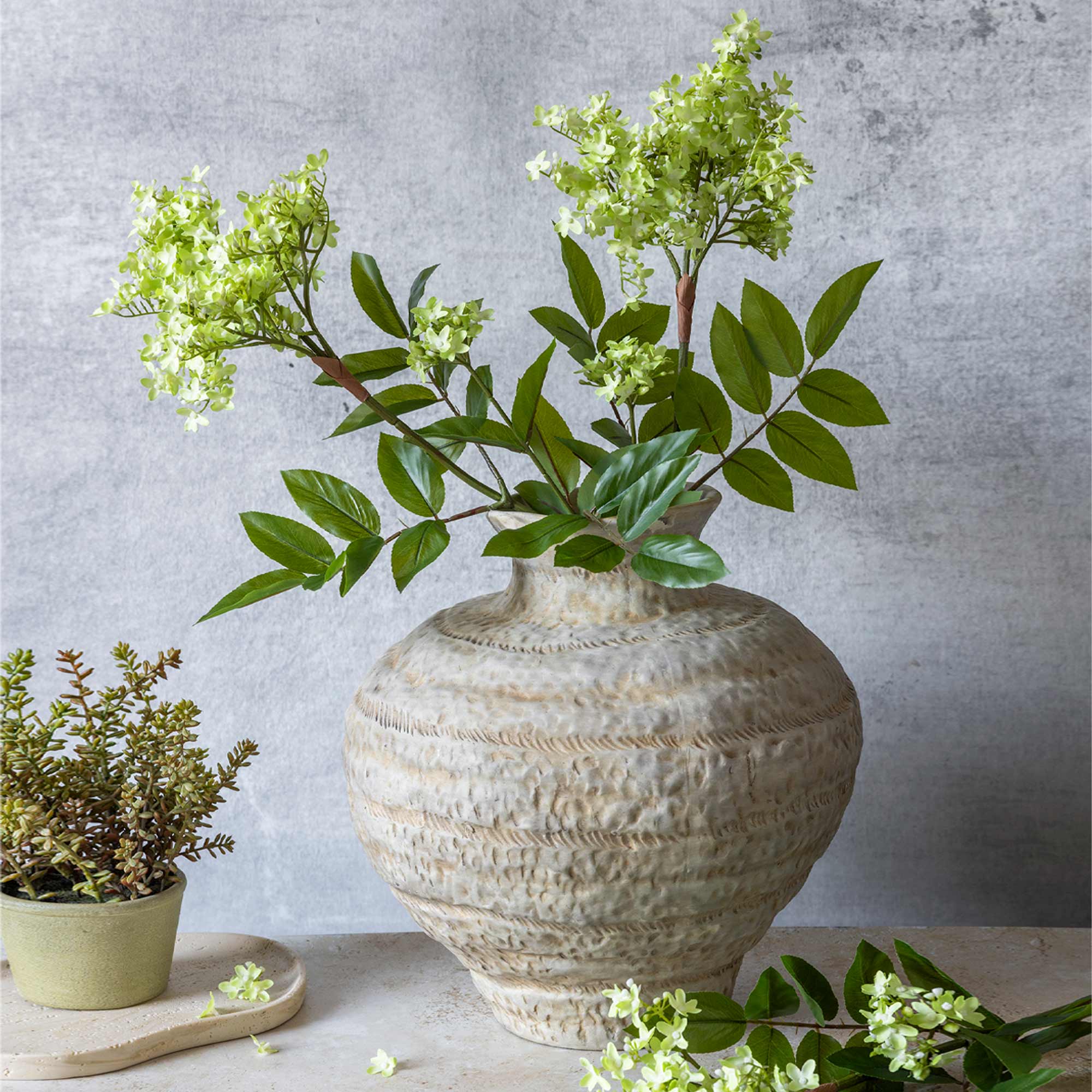 Faux Lilac Stem - Pistachio by Abigail Ahern