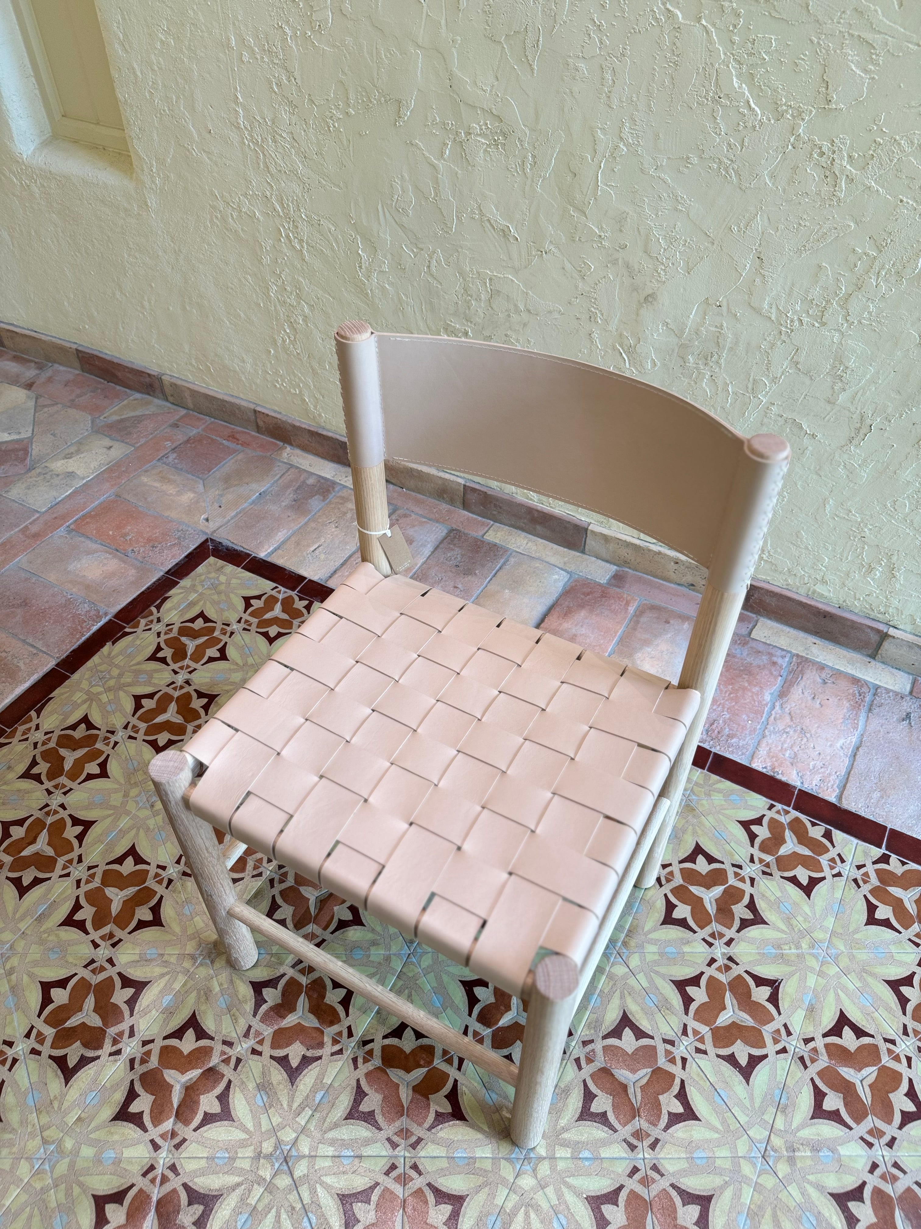 Flag Chair - White Oak