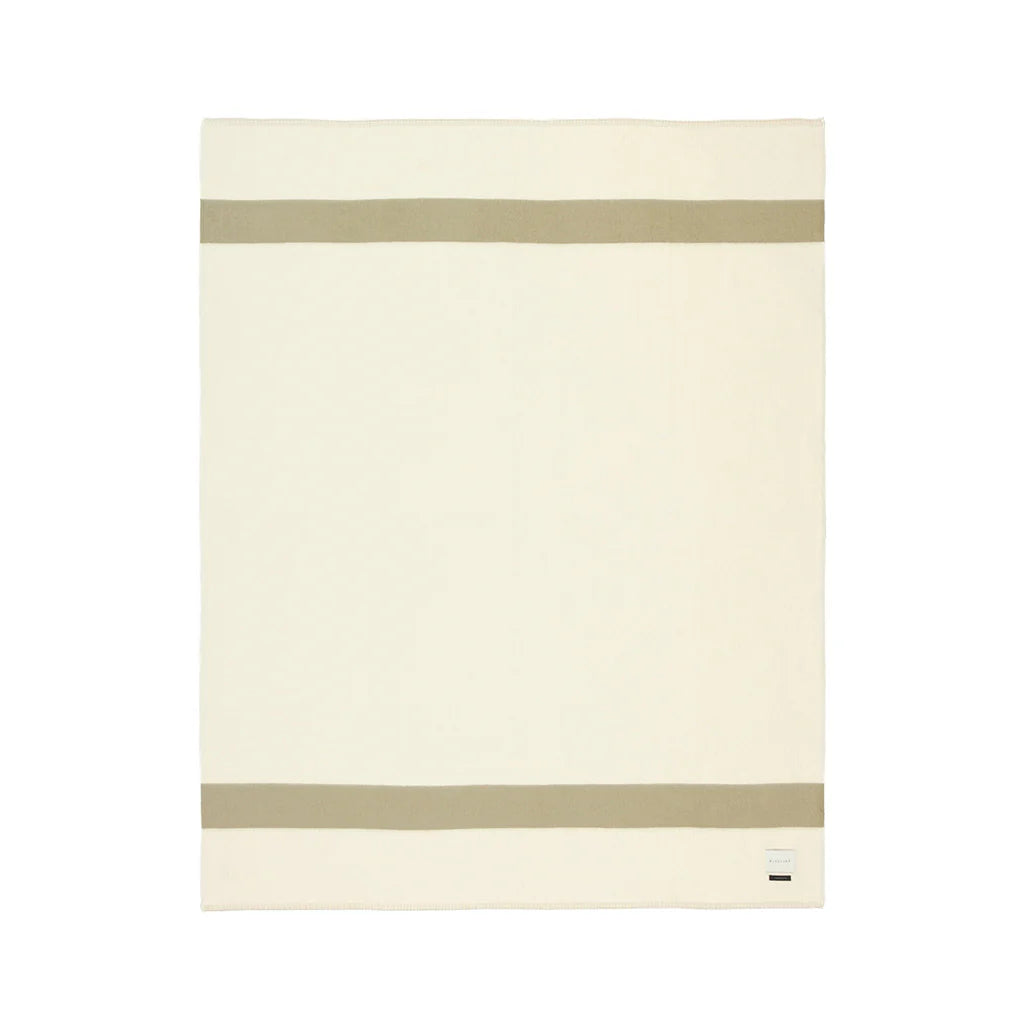 Mason Throw - Ivory / Boa