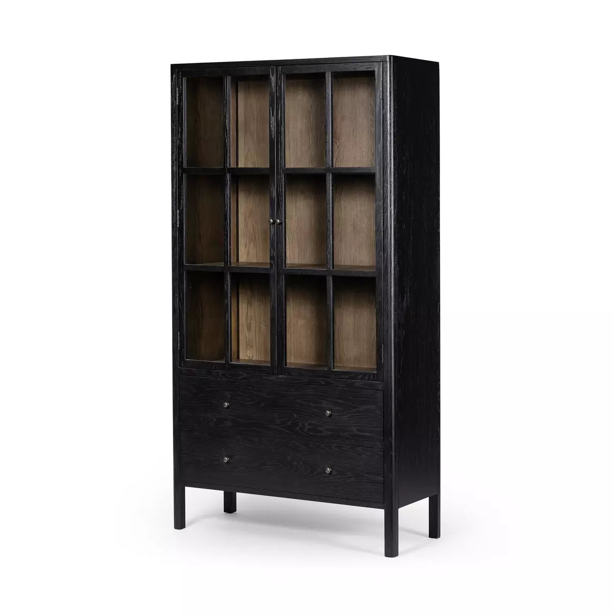 Ebony Oak Cabinet