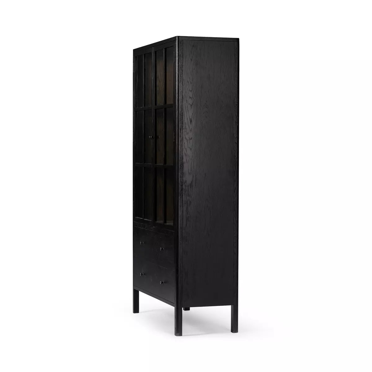Ebony Oak Cabinet