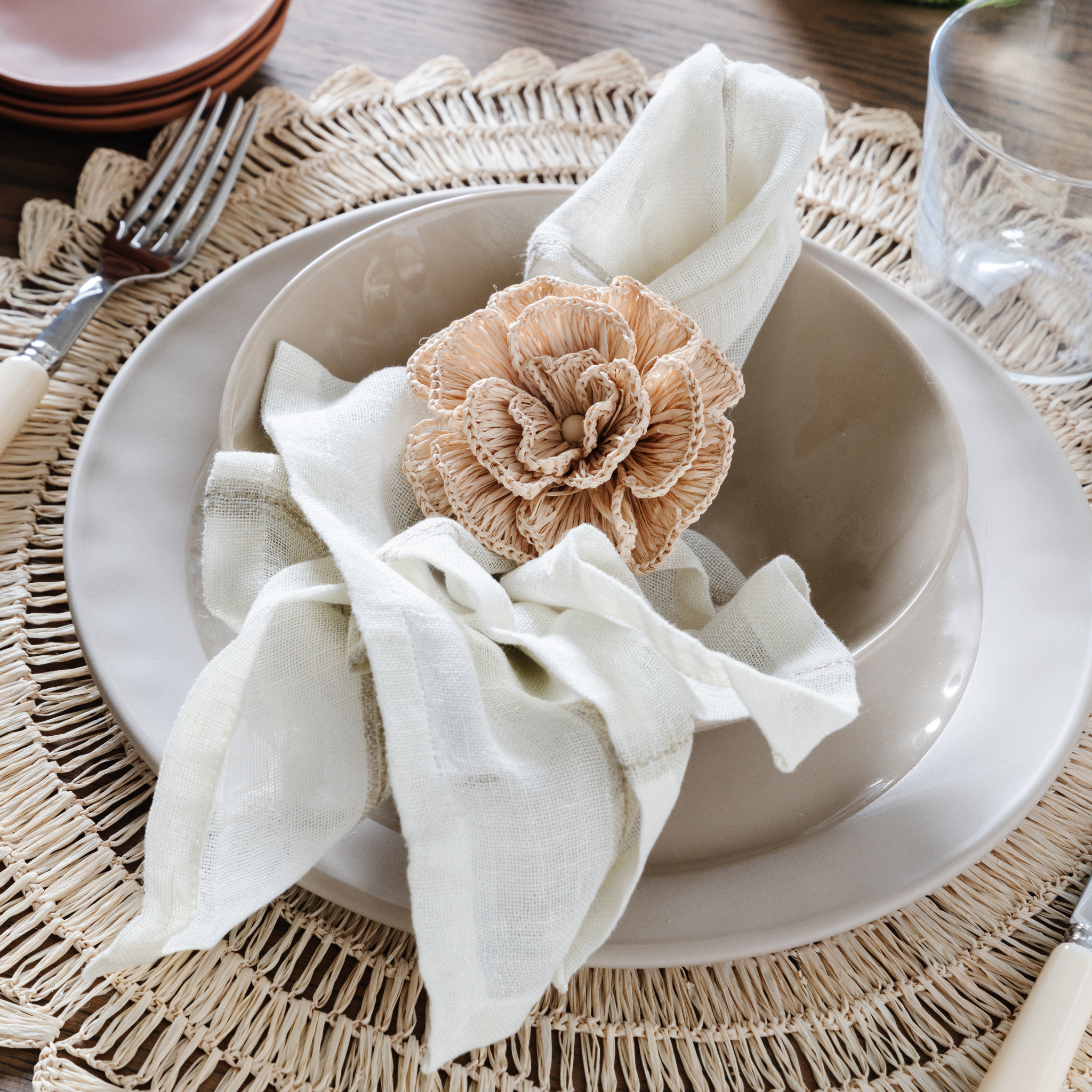 Rutherford Napkins - Natural