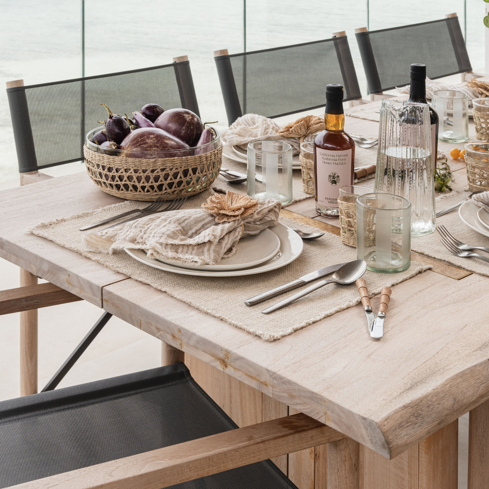 Seagrass Cage Low Bowl