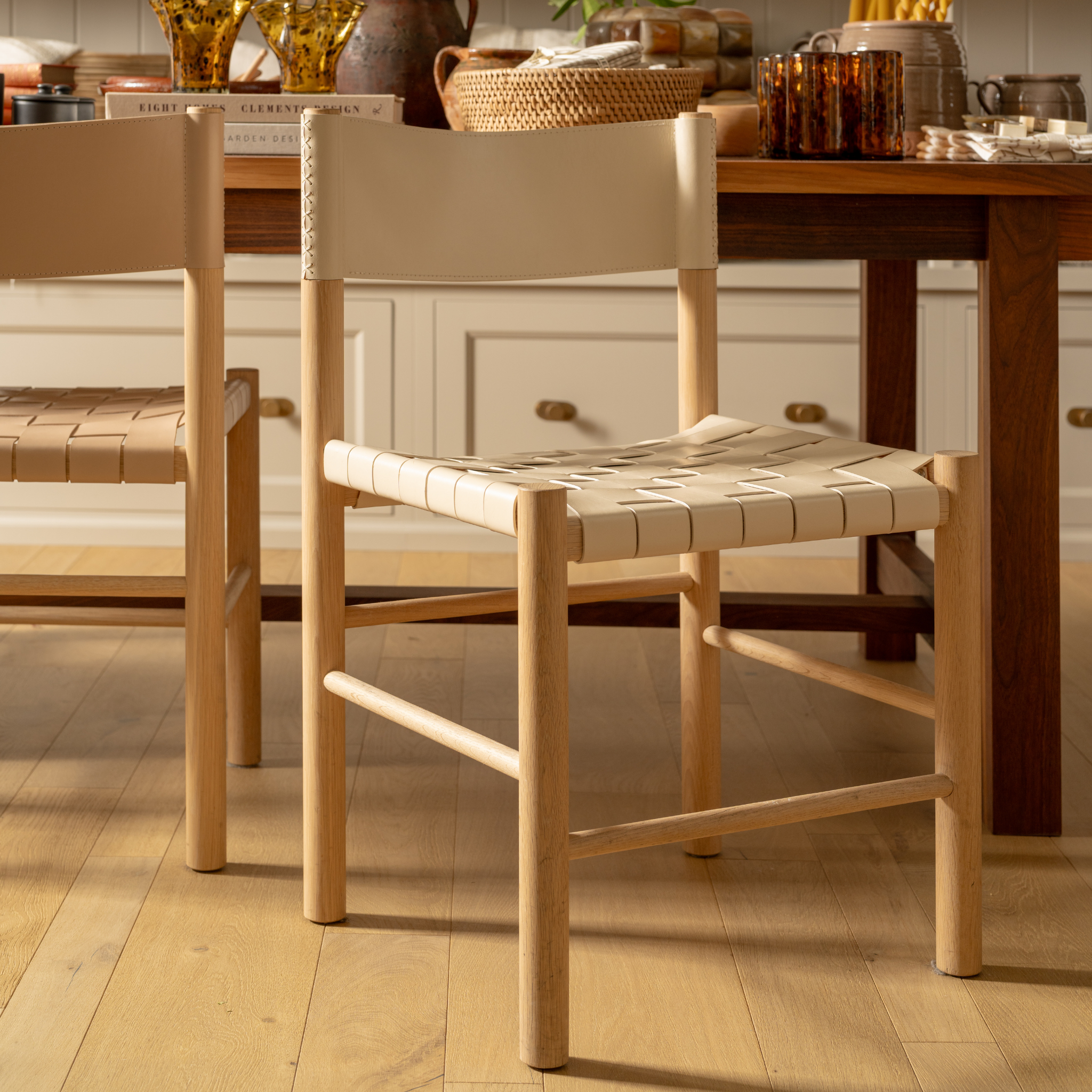 Flag Chair - White Oak