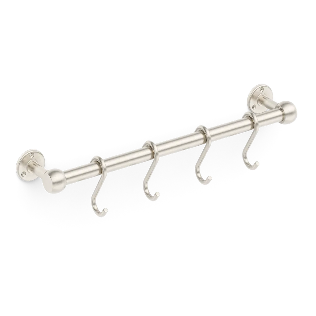 Cotswold Brass Pot Rail & S Hooks