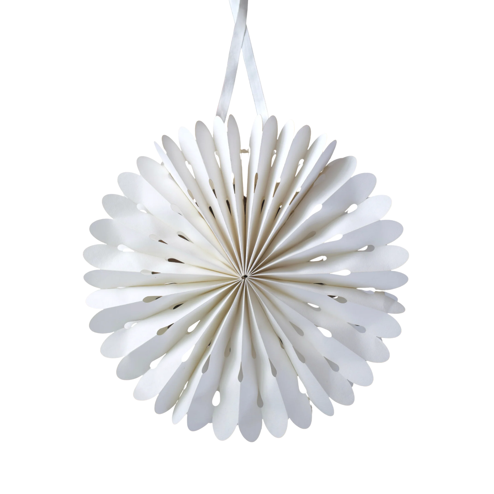 Curved White Star - Large