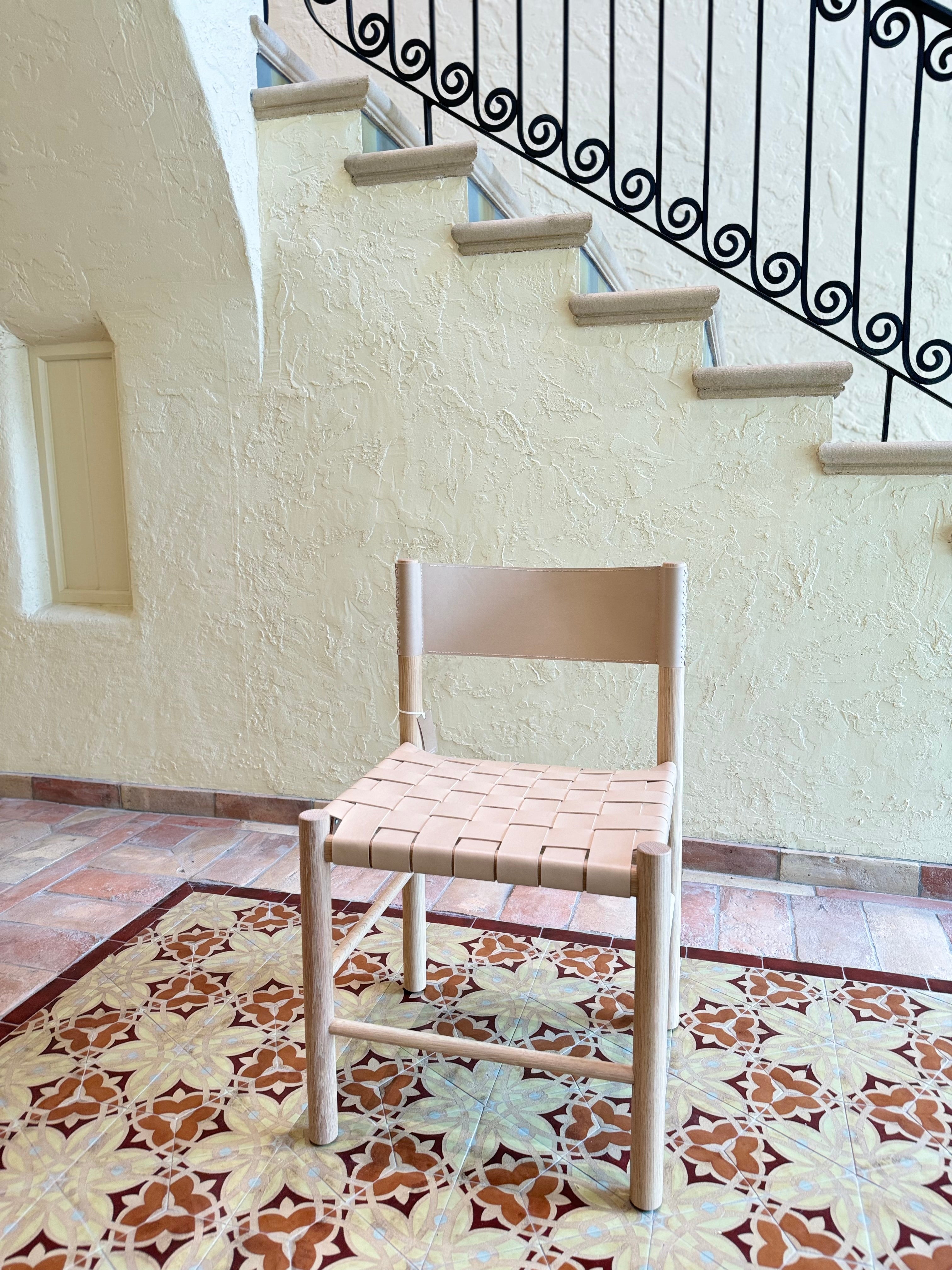 Flag Chair - White Oak