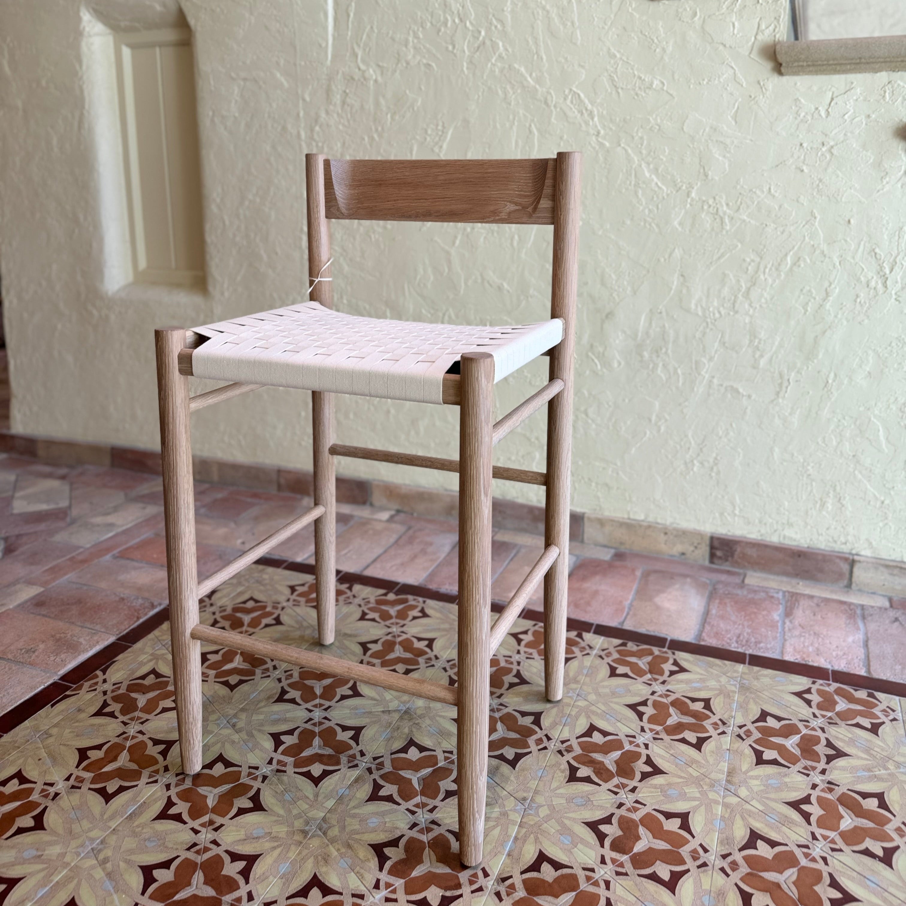 Gaon Counter Stool - White Oak