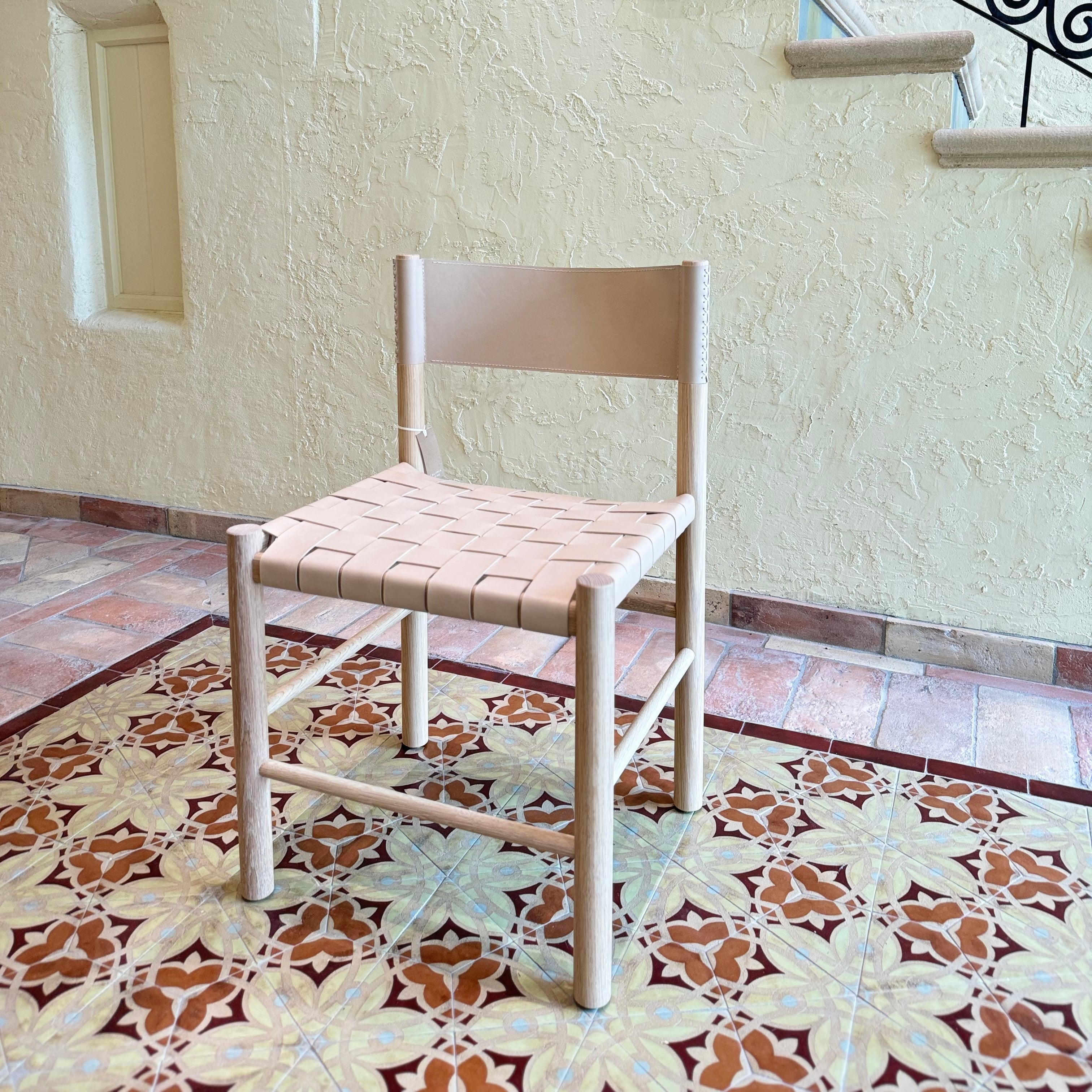 Flag Chair - White Oak