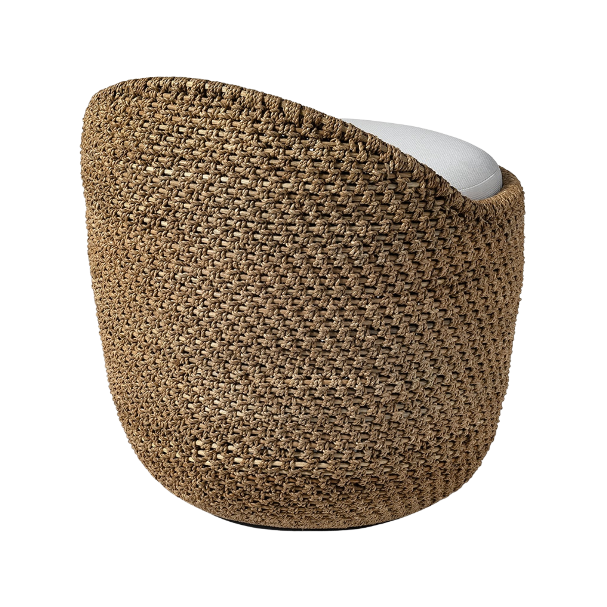 Green Oaks Swivel Stool - Natural