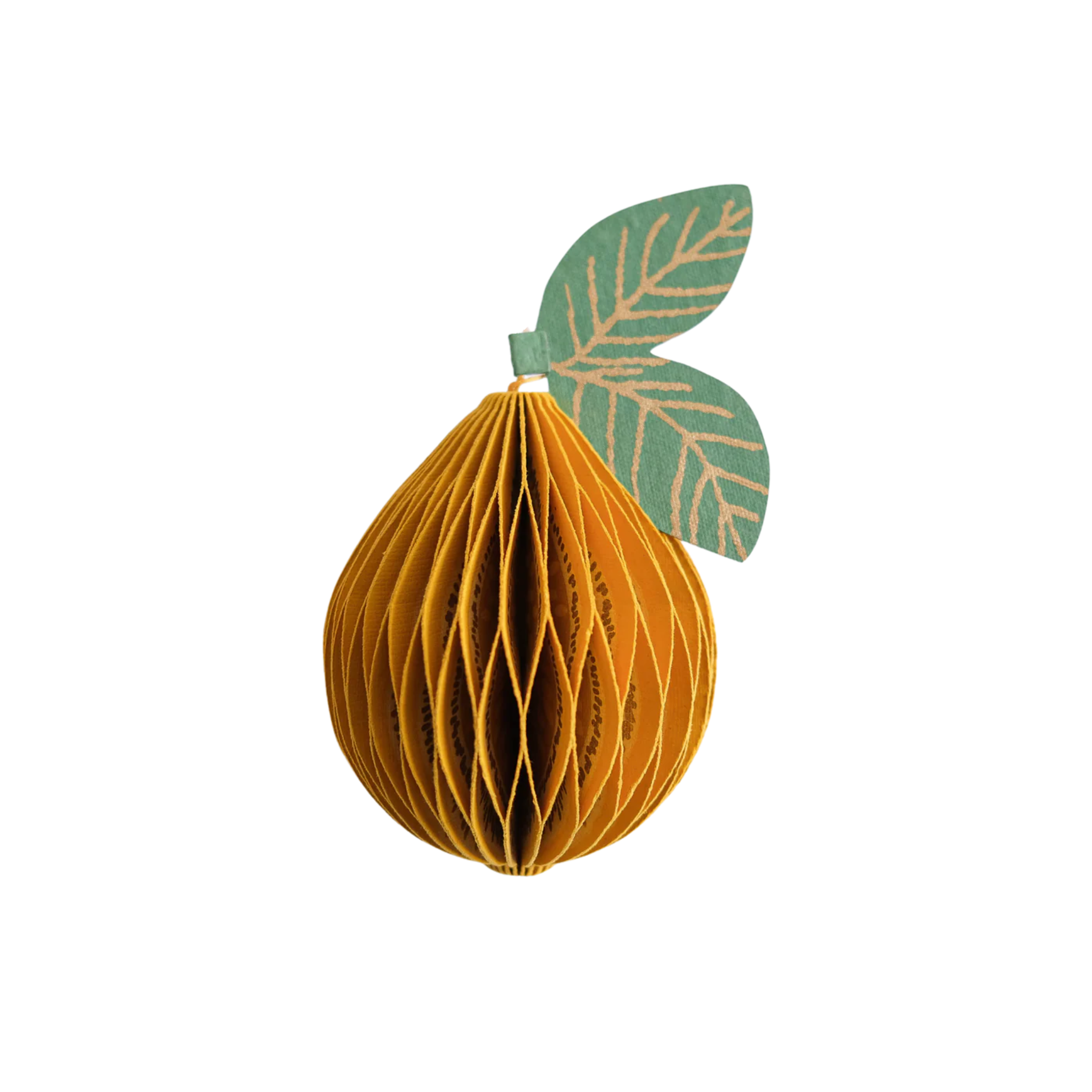 Lemon Honeycomb Ornament