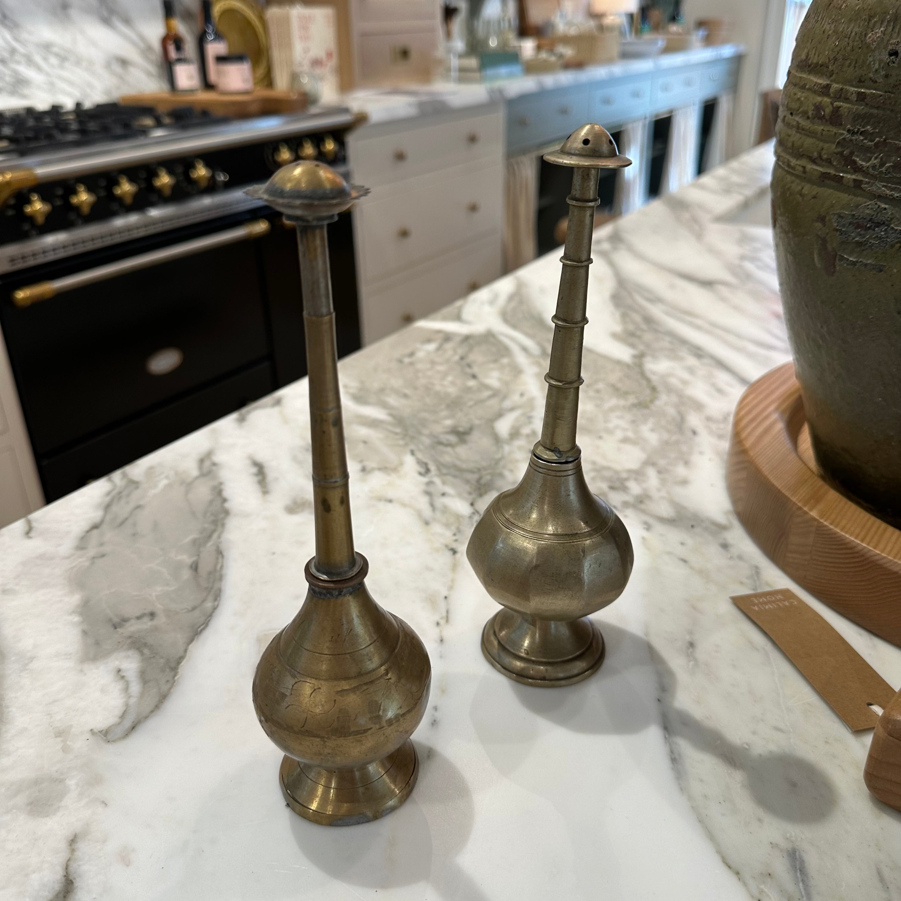 Vintage Brass Rose Water Sprinklers