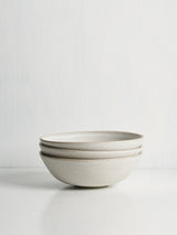 Small bowl side view showing curved silhouette and glaze detail