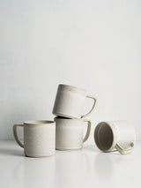Standard Affair Mug – detail of handle and glaze texture