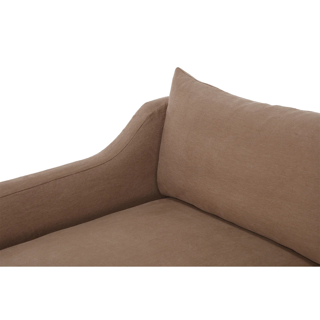 Marie Slope Arm Chaise Sectional - Left Facing