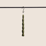 Twisted Candle, Nettle by WAX Atelier, hand-dipped beeswax, view 3