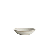 Standard Affair Snack Bowl in oat glaze, front view