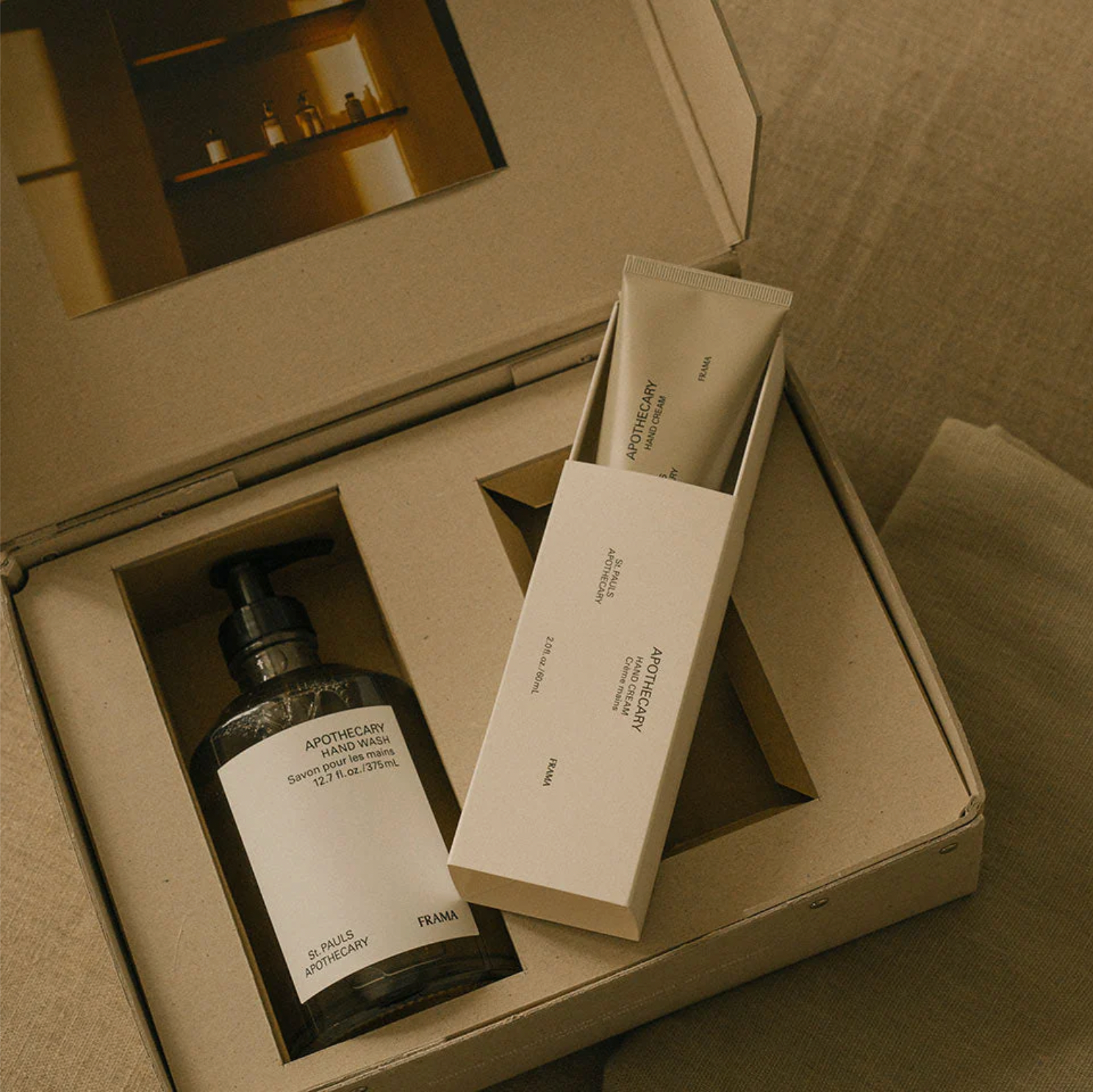 Gift Box: Hand Wash + Hand Creme - Apothecary