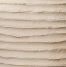 Handmade Cement Planter Stem - Ivory