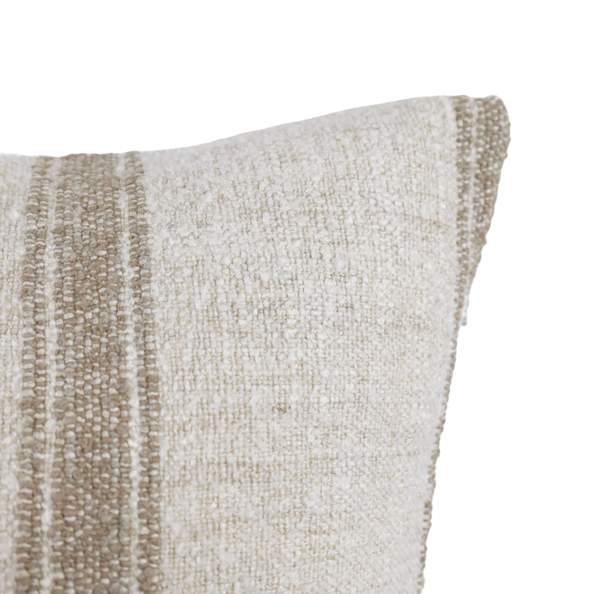 Dalton Pillow - Natural & Mink