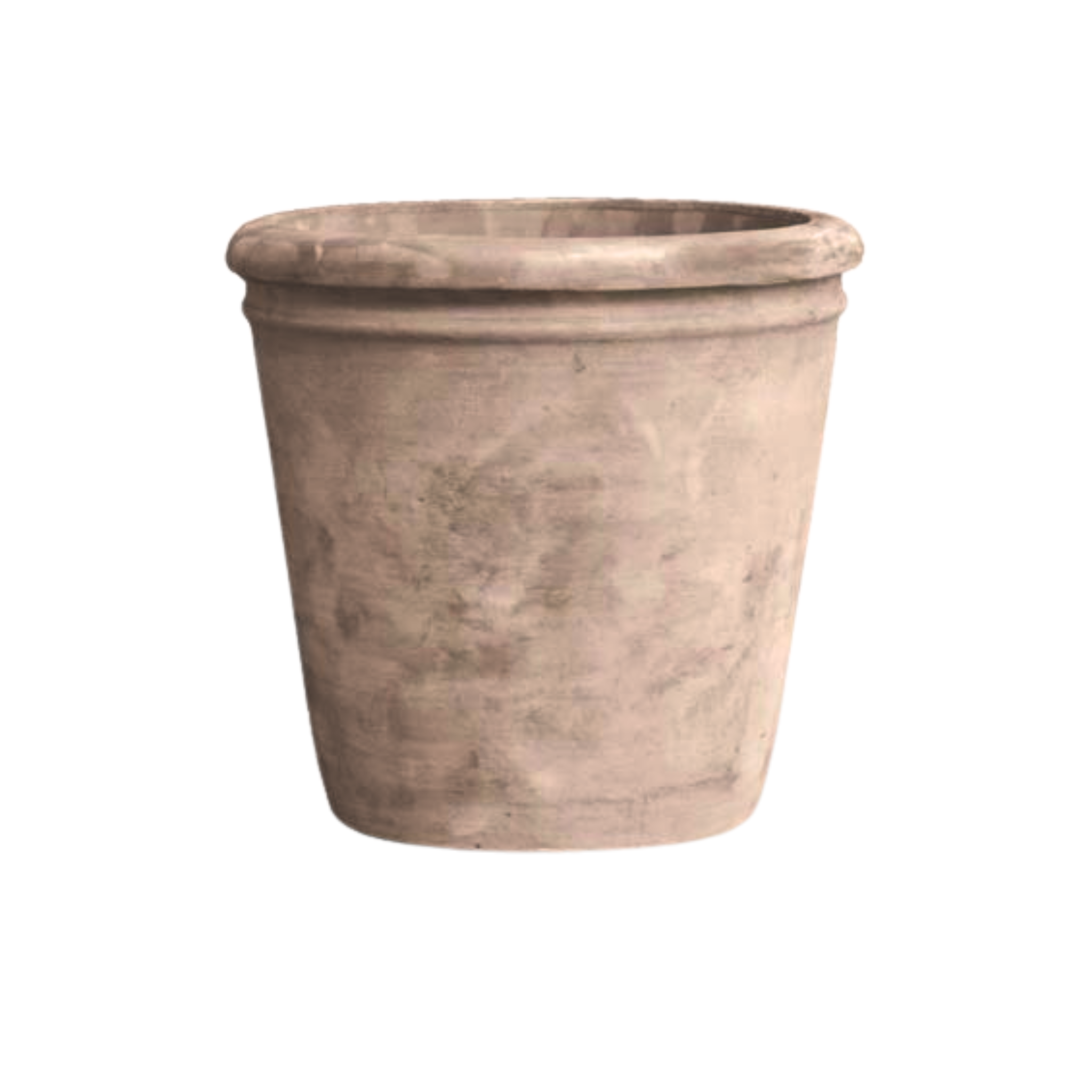 Classic Rolled Rim Terracotta Pot
