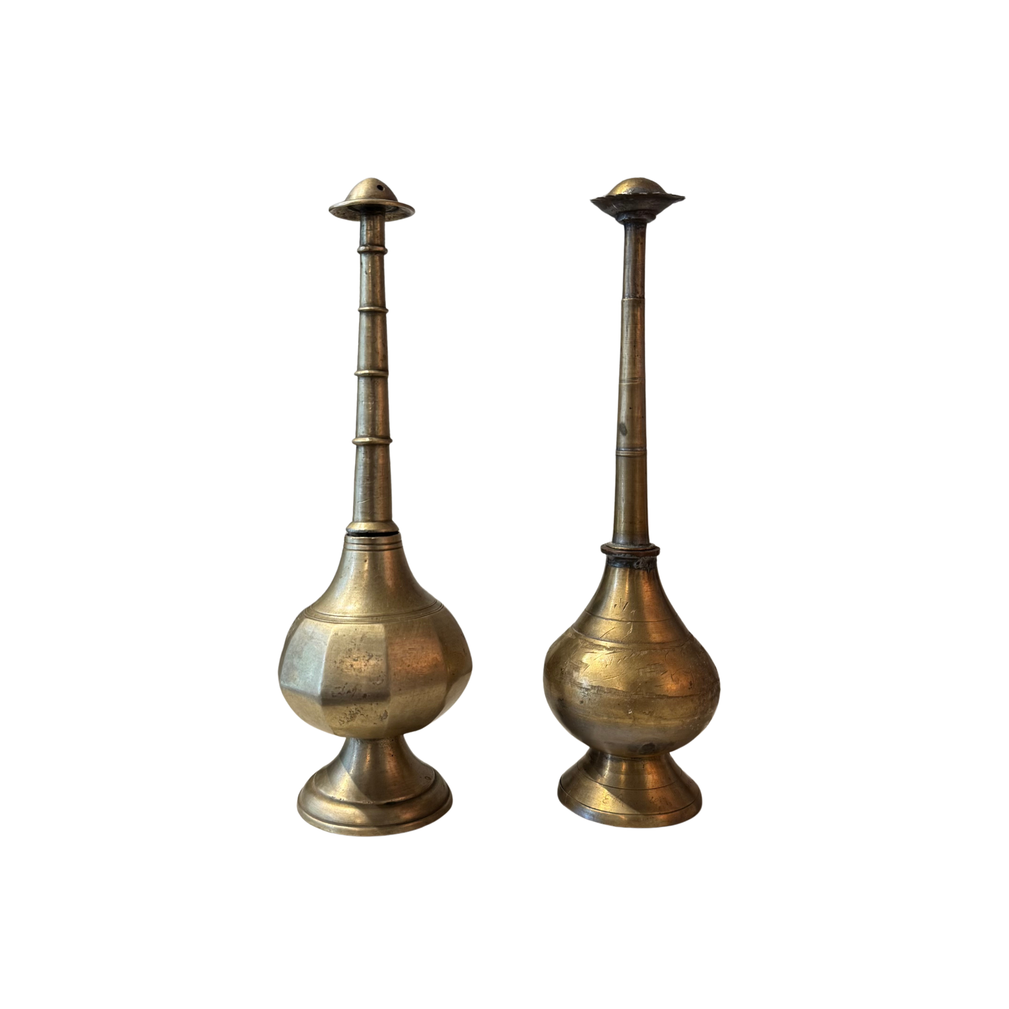 Vintage Brass Rose Water Sprinklers
