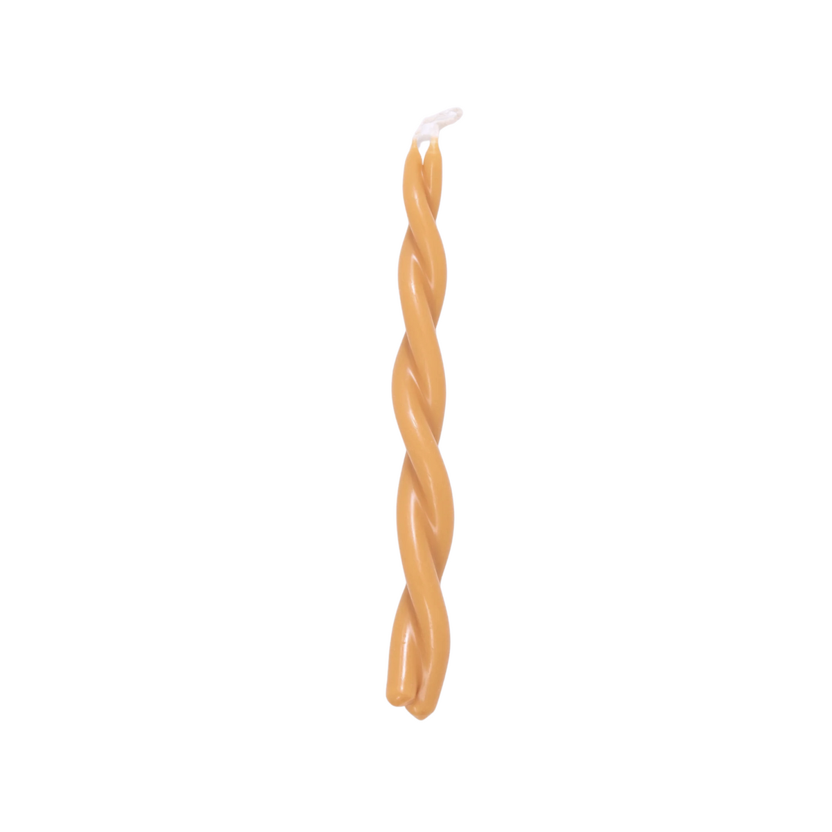 Twisted Candle - Groundnut by Wax Atelier