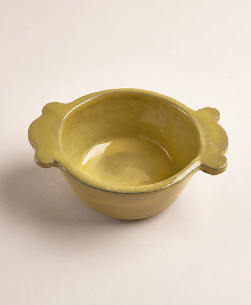Assisi Bowl with Handles - Ocra