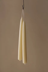 Dining Candle Pair, Mother's Milk by WAX Atelier, hand-dipped beeswax, view 5