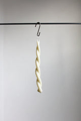 Twisted Candle, Mother's Milk by WAX Atelier, hand-dipped beeswax, view 3