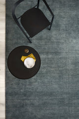 Armadillo Agra Rug in Marlin, detail of the wool weave and texture