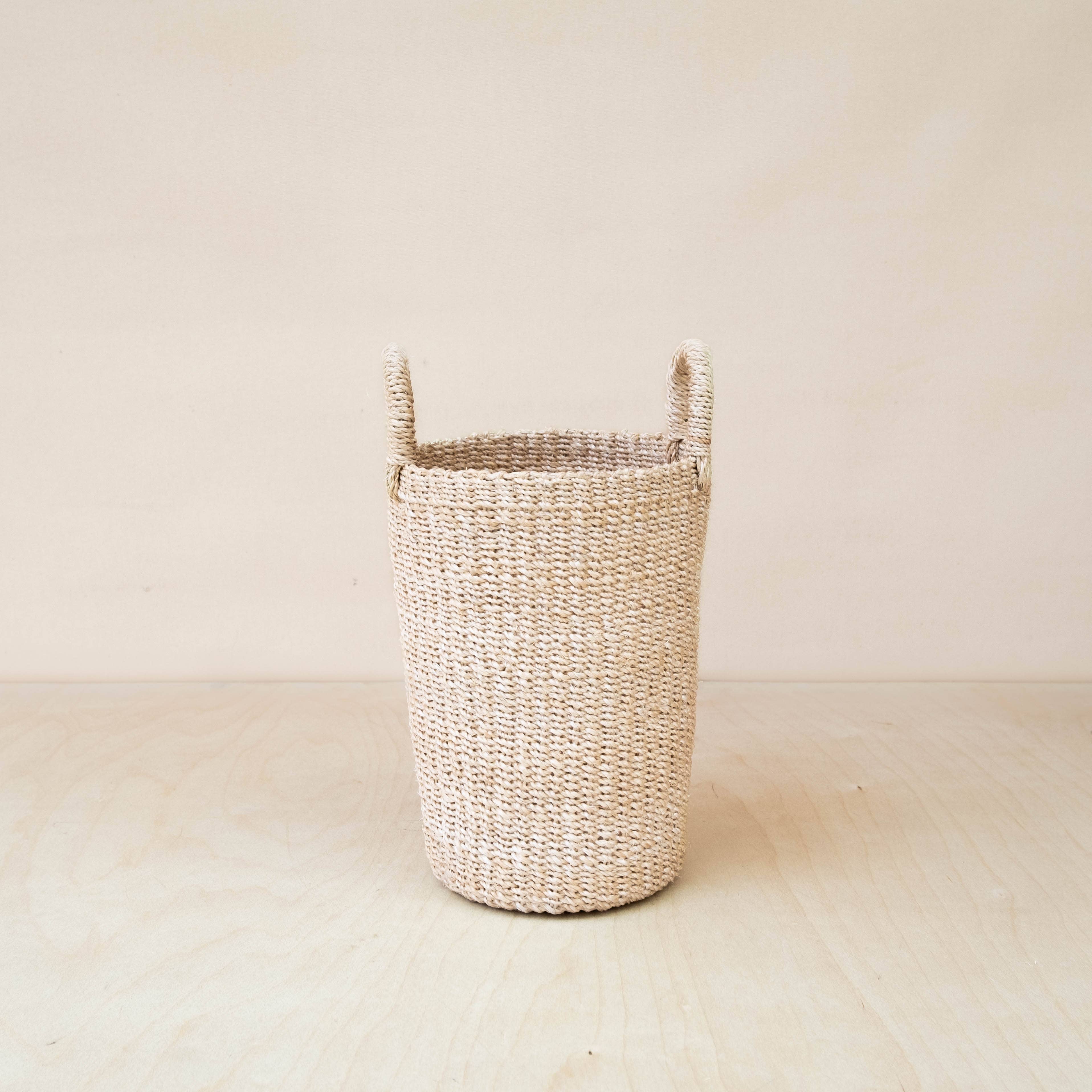 Handwoven Vase Basket - Natural