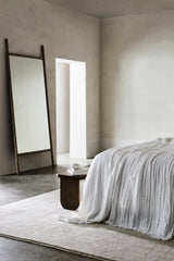 Armadillo Agra Rug in Haze, hand-knotted wool rug shown in a room setting