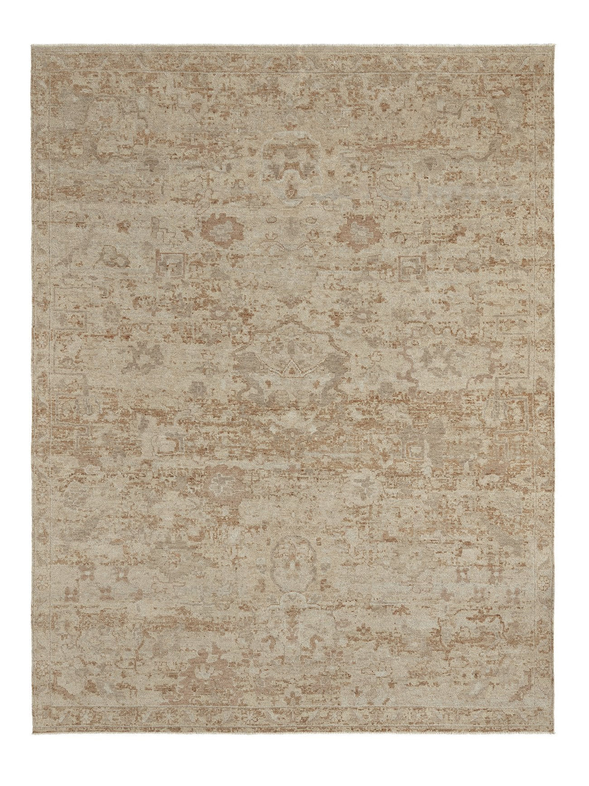 Armadillo Allegra Rug in Cinnamon, additional view 5 of the hand-knotted wool rug
