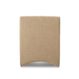 Allonia Accent Stool in Laughlin Natural – back view