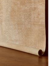 Armadillo Alma Rug in Nectar, a second view of the hand-knotted wool and silk rug in a styled interior