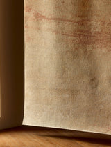Armadillo Alma Rug in Urn, detail of the wool and silk weave and texture