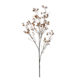 Artificial Hibernal Blossom in Soft Blush by Abigail Ahern on a white background, a single tall airy stem