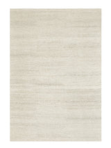 Armadillo Aspen Rug in Natural, additional view 5 of the handwoven soumak wool rug